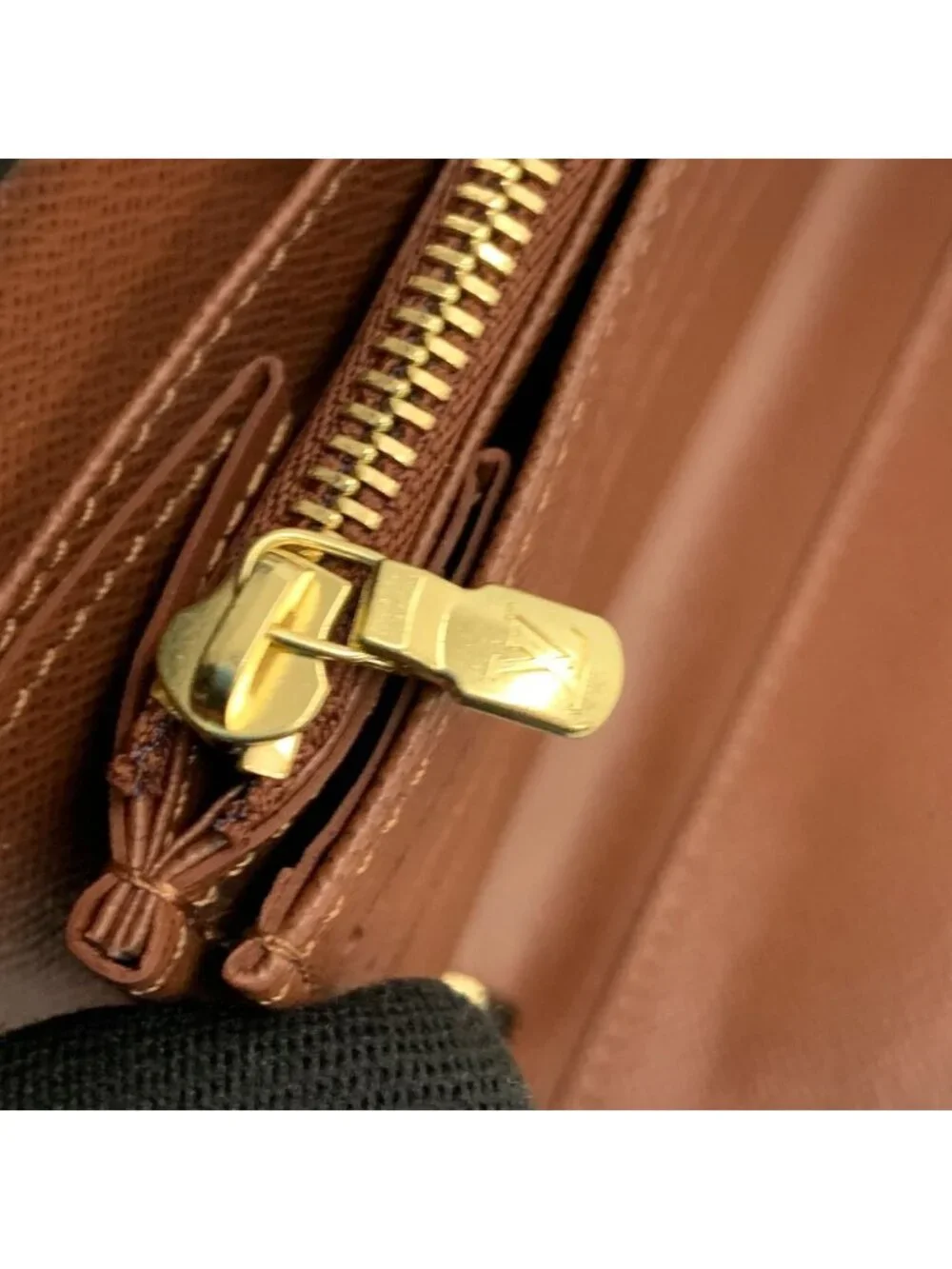 Louis Vuitton Monogram Zippy Organizer NM Zip Around Wallet Brown